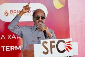President Hassan Sheikh Inaugurates New LPG Storage Center in Mogadishu