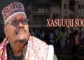 “Qaraxii Soobe waxaa ii fiicneed inaan ku dhinto” Dhibane Maxamed Xaashi.