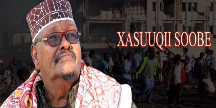 “Qaraxii Soobe waxaa ii fiicneed inaan ku dhinto” Dhibane Maxamed Xaashi.