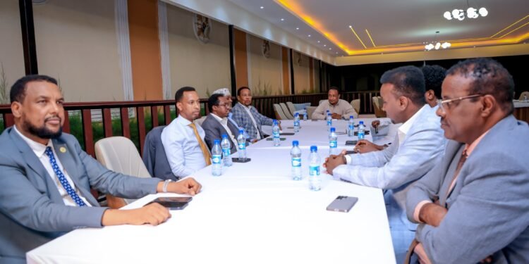 Kulanka Gudoomiye Muungaab iyo Xildhibaanada garabka dowladda.