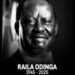 Taariikh Nololeedkii Raila Odinga: Maxbuus Siyaasadeed ilaa Ra iisul Wasaare.