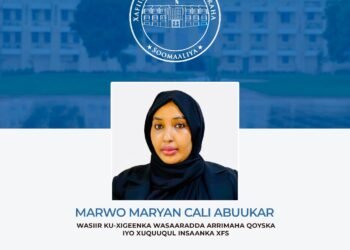 Ra’iisul Wasaare Xamsa oo magacaabay Wasiir ku-xigeenka Wasaaradda Arrimaha Qoyska