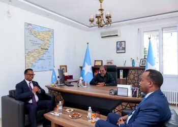 Madaxweyne Xasan Sheekh oo kormeer shaqo ku tagay Safaaradda Soomaaliya ee AlJeeriya