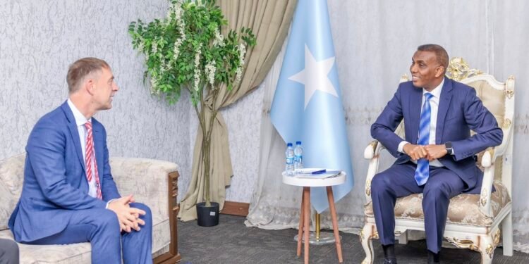 Kulanka Raisul Wasaare Xamsa iyo Safiirka Dalka Jarmalka