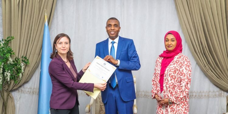 Kulanka Xukuumadda Soomaaliya iyo Wafdiga dowladda UK