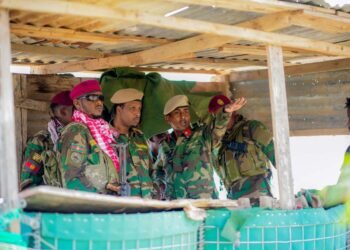 Kormeerka Taliska Xoogga ee magaalada Beledweyne.