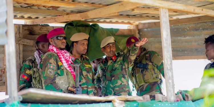 Kormeerka Taliska Xoogga ee magaalada Beledweyne.