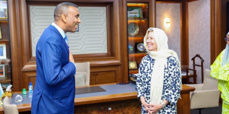 Kulanka Raisul Wasaaraha iyo Agaasimaha Hay’adda Maaliyada Caalamiga ee Bariga Afrika