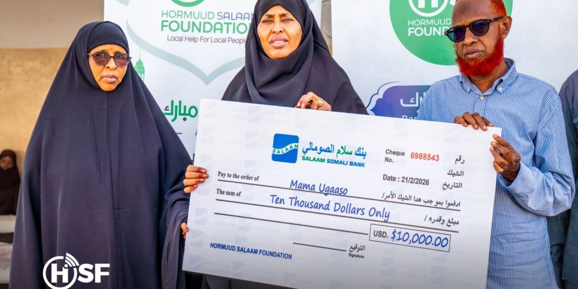 Hormuud Salaam Foundation Provides Financial Assistance to Maama Ugaaso Foundation and SWDC