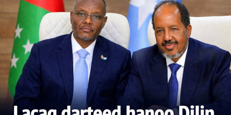 “Xasan Sheekh Lacag darteed hanoo Dilin” Lafta Gareen.