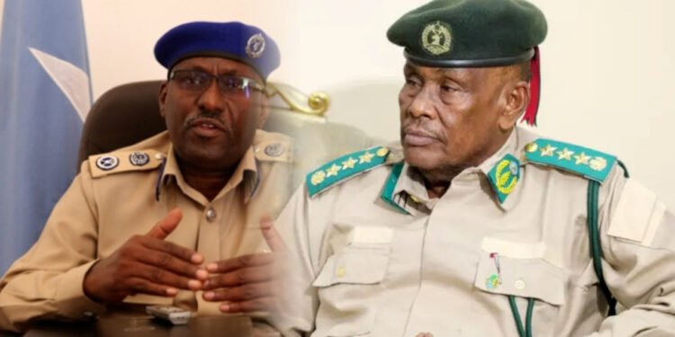 Taliyihii Ciidanka Asluubta oo xilka laga qaaday iyo Taliye cusub oo la magacaabay.