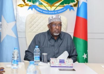 Gudoomiye Aadan Madoobe oo la kulmay Odayaasha dhaqanka Koonfur Galbeed