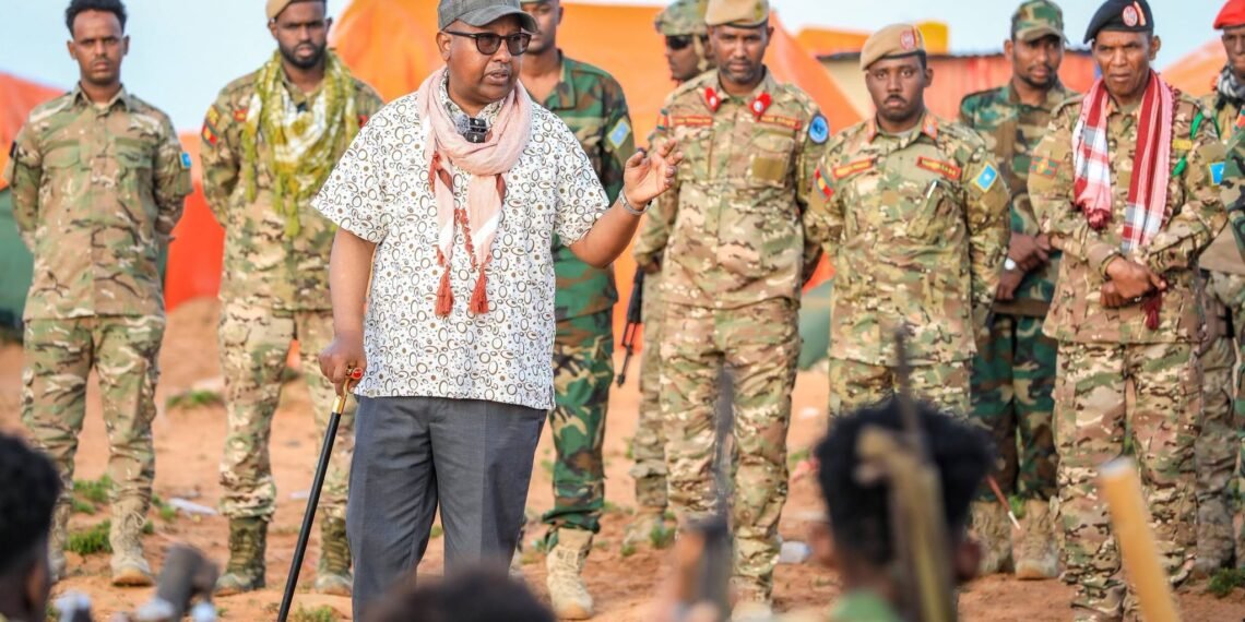 Wasiir Fiqi iyo Taliye Ibraahim oo tagay deegaanka Wargaadhi