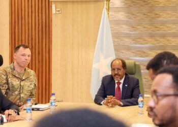 Madaxweyne Xasan Sheekh iyo Taliska Africom maxey ka wada hadleen?