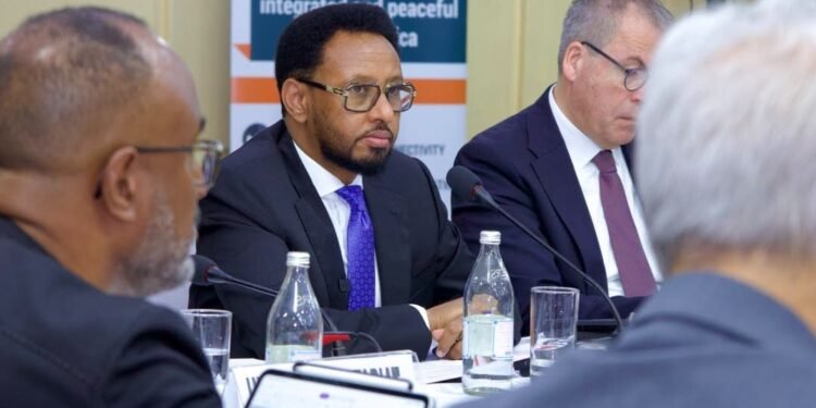 Wasiirka Maaliyadda Soomaaliya oo Shir-guddoomiyay Kulanka Madasha Iskaashiga Geeska Afrika.