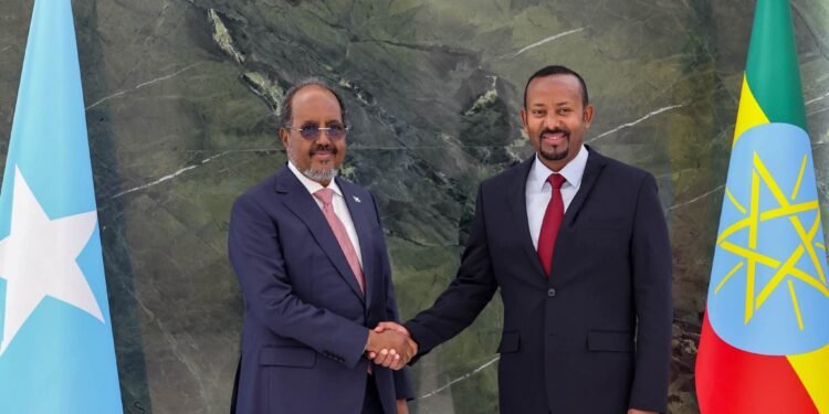 Madaxtooyada Soomaaliya oo war kasoo saartay Safarka Madaxweyne Xasan Sheekh ee Itoobiya.